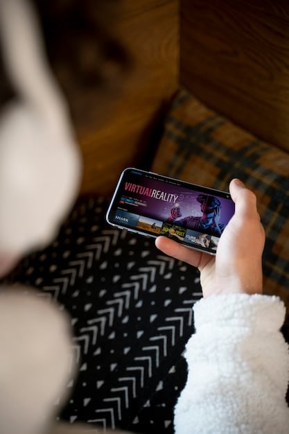 A person's hands holding a smartphone with a streaming platform's app open, showing a list of upcoming premieres with release dates and times displayed clearly on the screen.