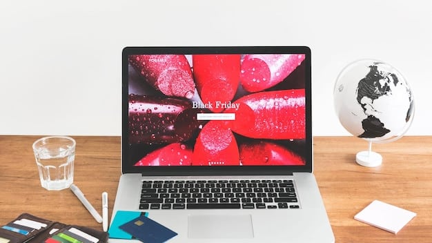 A laptop screen displaying a website's terms of service agreement for a streaming platform. A magnifying glass hovers over the text, symbolizing the importance of reading the fine print.