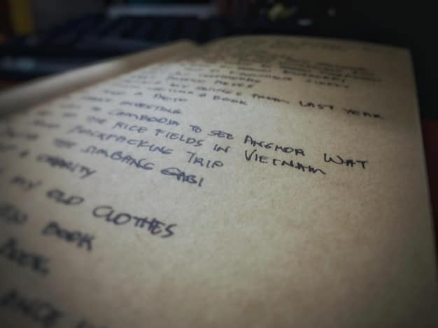 Close-up shot of script pages for a limited series, highlighting dialogue and scene descriptions, with a director's notes visible in the margin.