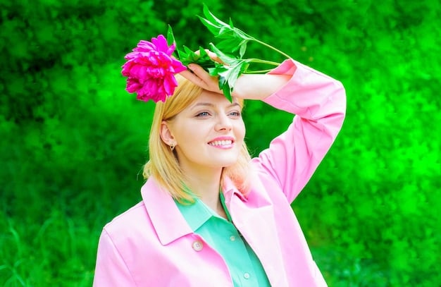 A vibrant and stylish shot of Anya Taylor-Joy as Beth Harmon in 