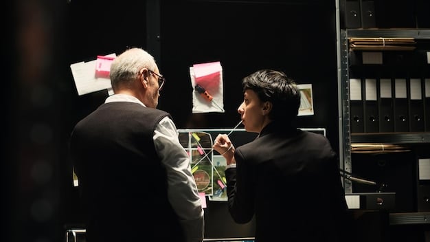 A behind-the-scenes shot of a limited series production, showing the director and actors discussing a scene, highlighting the collaborative and intensive process involved in creating high-quality limited series.