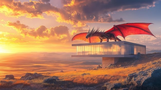 A side-by-side comparison of a high-budget visual effect (e.g., a dragon from 