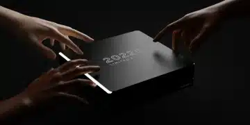 Futuristic product sample box for 2026 limited edition items, symbolizing exclusivity.