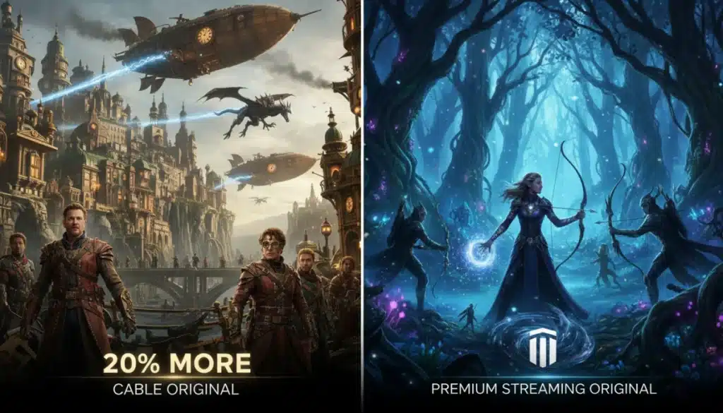 2026 Cable Originals vs. Streaming: Production Value Showdown