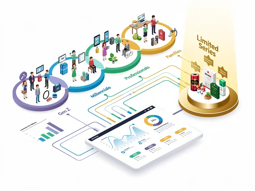 Market segmentation and consumer trend analysis for limited series