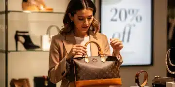 Smart consumer examining limited edition accessory for 2026 savings
